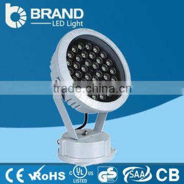 High Power IP67 3 in 1 RGB 36W DMX512 Round LED Wall Washer