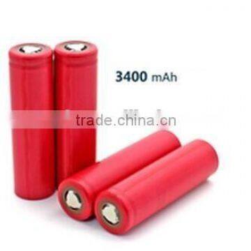 Button Top 3400mah 18650BF 3.7V battery cells NCR18650BF