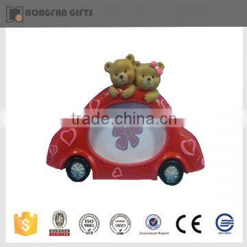 2016 popular resin car photo frame