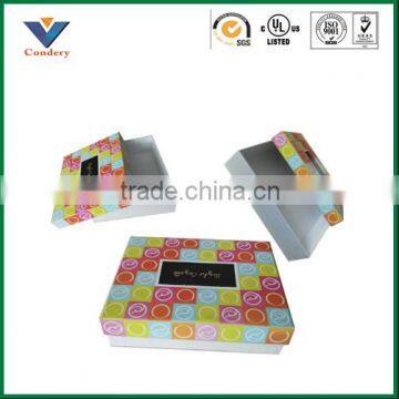 Custom Colorful gift box cardboard boxes for packing bottles box