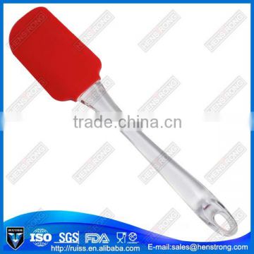 YangJiang factory promotional durable& easy wash plastic silicone spatula