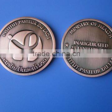 3D Cast Alloy Inaugurated Festival Custom Metal Coin for Collection