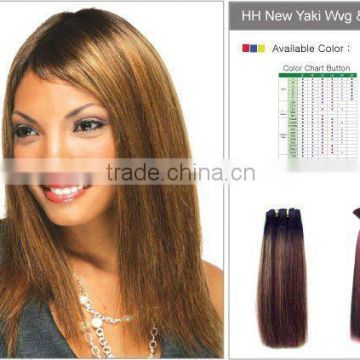 Hot Selling Human Hair New Yaki Weaving/Bulk