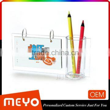 clear acrylic calendar stand,acrylic desk calendar stand,acrylic calendar stand