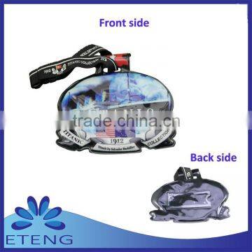 Promotion & Wholesale plastic luggage tag with full colors printing