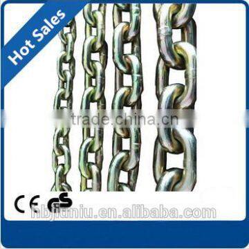 Customized size lifting steel chain/cable chain by china factory