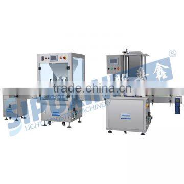 Guangzhou SIPUXIN automatic paste filling machine with Unscramble bottle machine