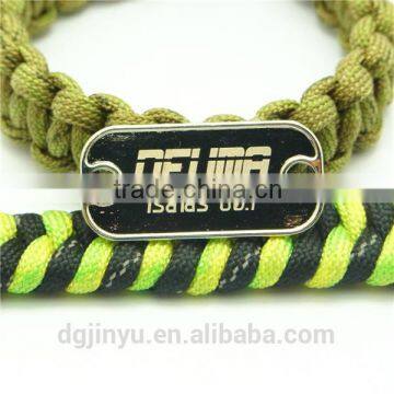 Dongguan Jinyu metal shoelace charm/wholesale shoelace charm/custom logo printed metal tags for shoe