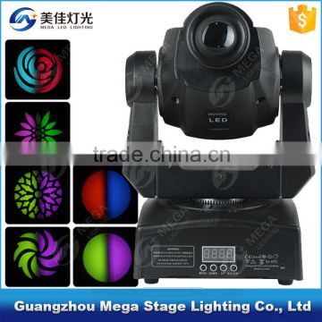 NEW2016 dmx dj disco 60w led spot lighting moving head stage lighting