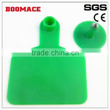 Barcode cattle ear tag,laser ear tag,female tag 75*60mm