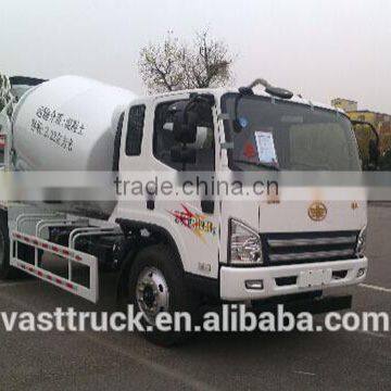 FAW volume is 2.17 cbm at reasonable price 6x4 concrete mixer truck