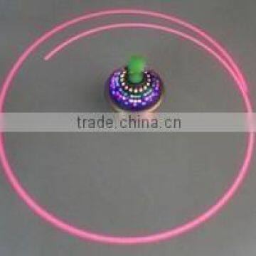 Led laser ufo spinning top with sound