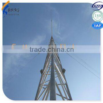 Tower Manufacturing Company Triangular Guyed Wire Communication Tower photo-3