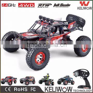 2.4G 4WD Electric Powerful RC Rock Crawler Professional Brushed / Brushless Racing RC Car 45-75km/h                        
                                                Quality Choice