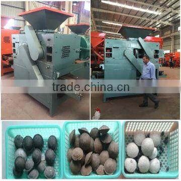 Wear resistant gypsum powder ball press machine