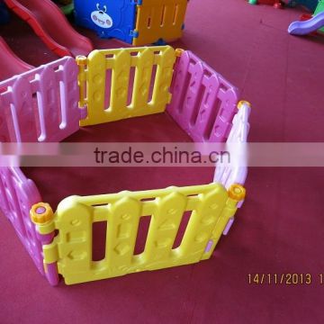 plastic fence for kids/ children indoor playground play fence