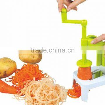 S/S+ABS 25*13.4*10.3 Creative kitchen multifunctional rotary vegetable grater