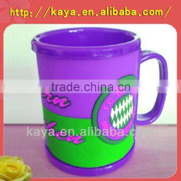 Customized plastic american mug cup