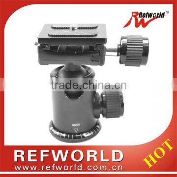 Tripod head with quick release plate RW- 005H