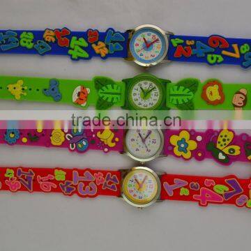 New Stylish Trendy Popular Silncone Kids Watch With Colorful Strap Watch photo-2