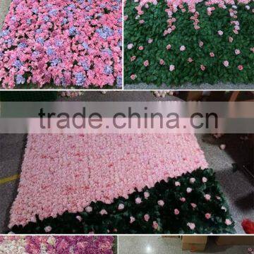 2ft x 6ft Finished Orchid and Rose Flower Wall for Wedding photo-3