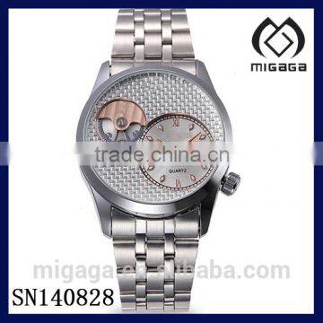 fashion high quality europe popular men's quartz watches*stainless steel europe popular watches