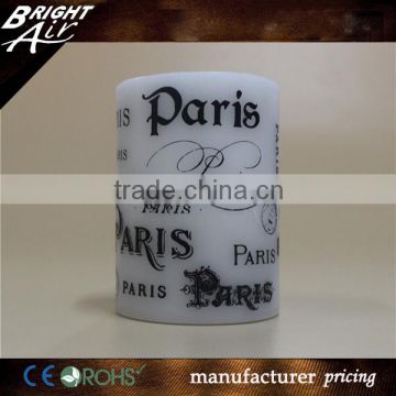 China factory decorative pillar candle with various design