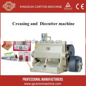 carton box making machine / creasing and diecutter machine / carton box diecutter machine