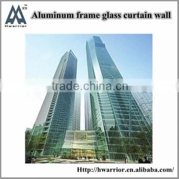 wall glass facade fast building system