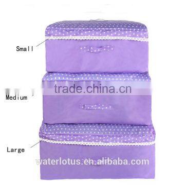 promotional foldable oxford fabric storage bag for home organized