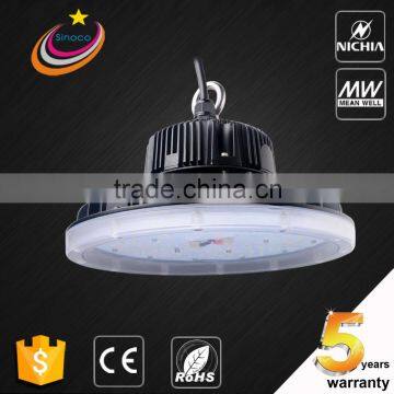 5 Year Warrant CE RoHS Certified Nichia 200w Ufo Led High Bay Warehouses With Motion Sensor photo-2