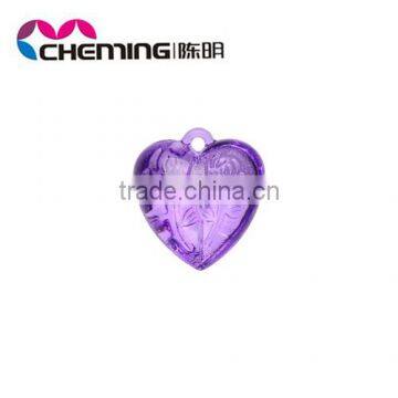 wholesale cheap loose colorful acrylic heart crystal bead curtain