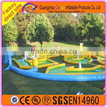 Giant Inflatable Playground Type Indoor Inflatable Golf Course Game photo-4