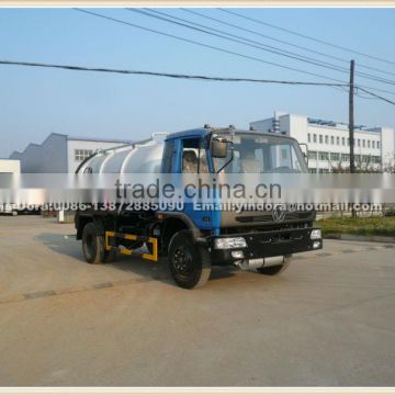 dongfeng 8 ton liquid waste vacuum suction truck