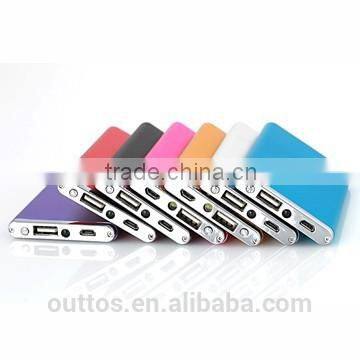 6000mah Polymer Lithium Battery Power banks For Mobile Phone Power banks