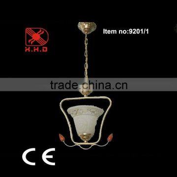China Manufacturer Classic Decorative Colorful Glass E27 Pendant Lamp