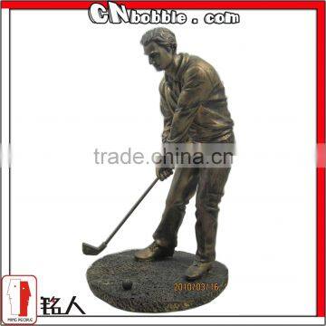 Customized life like Golf Figurine