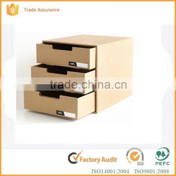 China OEM Logo Printed Multi-wall Cardboard Stroage Box photo-3