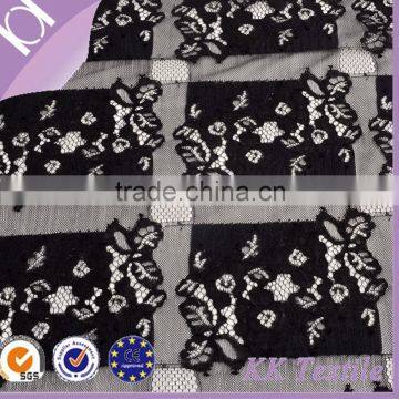 2015 net surface embroidery fabric for lady dress