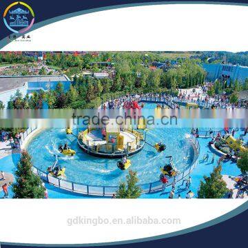 water park ride carousel on water with 24 seats