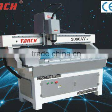 mini cnc round wood router machine /2.2kw spindle/stepper motors/Original Ncstudio controller