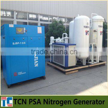 CE Approval Nitrogen Generator Price 0.4Mpa Discharge Pressure