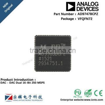 Genuine original AD9747BCPZ VFQFN72 VFQFN72 AD9747 DAC