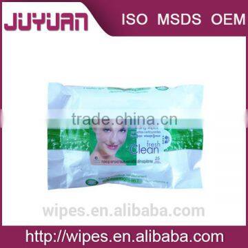 non-woven face antibacterial makeup remove wet wipes tissues