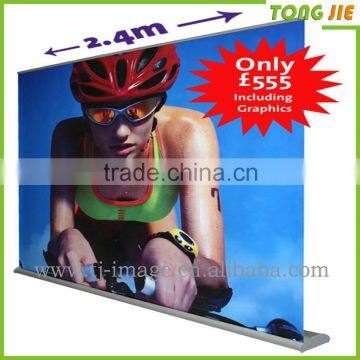 Super Wide Good Quality Roll up Banner Stand, Super Wide Standing Roll up Display Stand