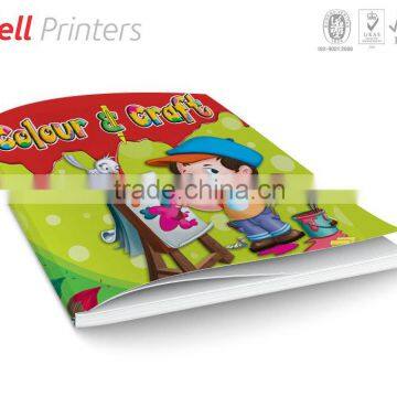 Premium color and craft activity book for kids from India