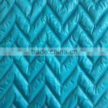 Double Faced Polyester Quilted Coat Lining Fabirc