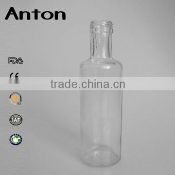 280ml 10oz glass sesame oil bottle qith screw plastic cap