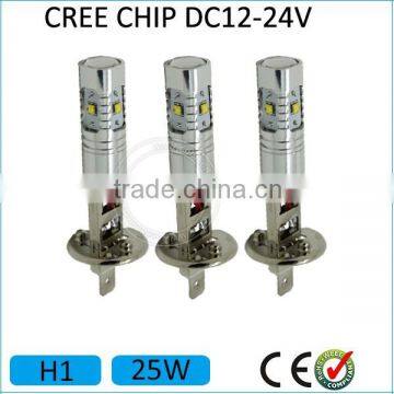 hot 12v 24v 25W h1 h3 H3C 880 881 t10 t15/t16 H1 led headlights turn signal light Back-Up light auto car LED light