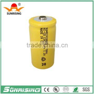 1.2v ni-cd C 3000mah rechargeable battery